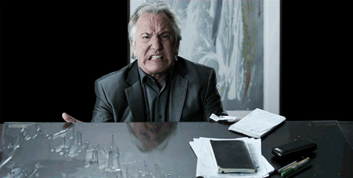 Dramatic Alan Rickman