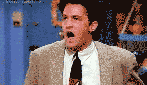Chandler can't believe it either