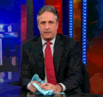 Jon Stewart is also frustrated.