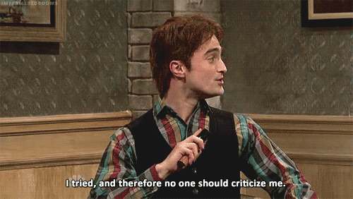 Don't criticize
