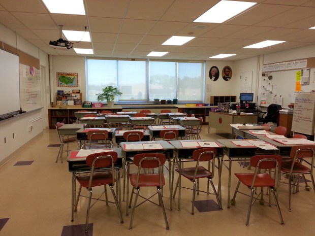 Classroom setup