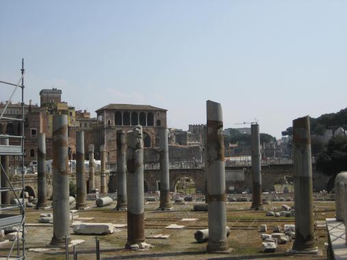 Much of the Roman Forum has been left open to the elements, and outside of a few facades, much of it has been lost to history.