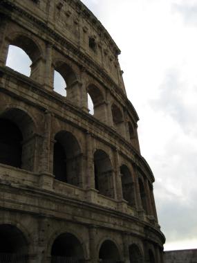The Coliseum itself is impressive all on its own.