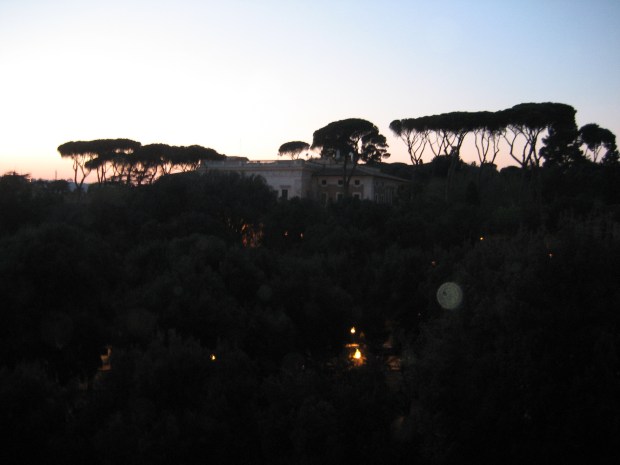 On our last night in Rome, the hubs (then the BF) and I walked up to Pincio Terrace, which has its owns set of stunning views of Vatican City, Piazza del Popolo, and beyond. But sometimes, you forget all the history and just savor the moment you're sharing with somebody you love.